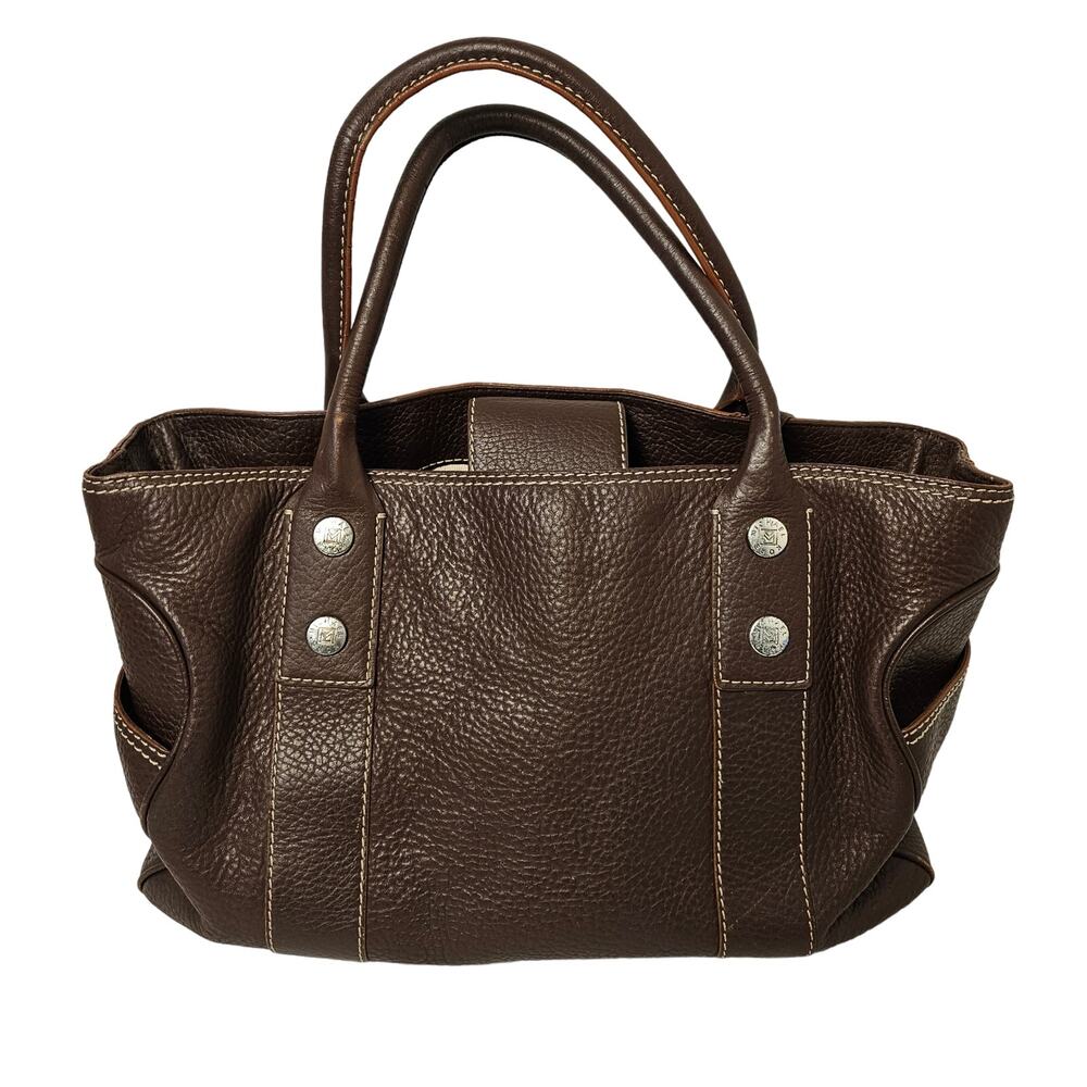 MICHAEL Kors Greenwich Brown Pebble Leather Tote,‎ VINTAGE.